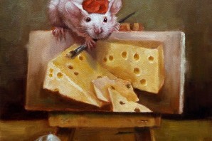 Мышка живая