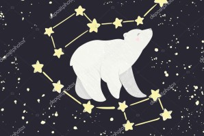 Созвездие большой и малой медведицы