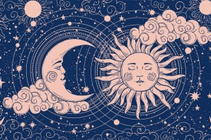 Поделка солнце и луна