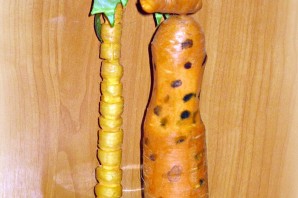 Поделка из морковки в садик