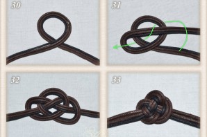 Красивые узлы из шнура