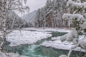 Катунь осенью