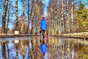 Прогулка весной