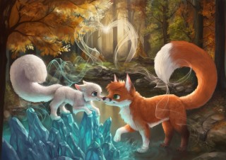 Лис и кот