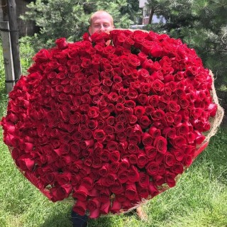 Огромный букет