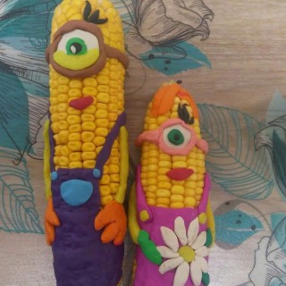 Поделка кукуруза для детей