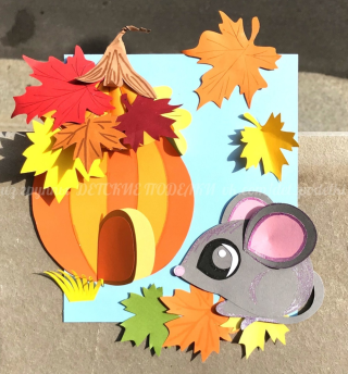 Осенние поделки из бумаги для детей