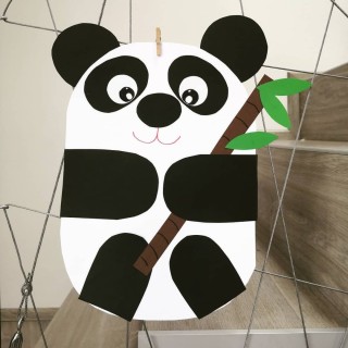 Поделка панда для детей