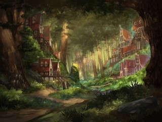 Арт деревня эльфов