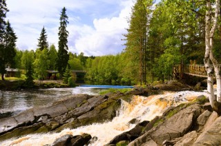 Водопады рускеала