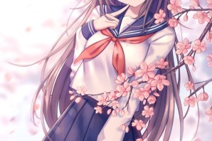 Аниме девушки милые