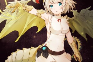 Девочка дракон аниме