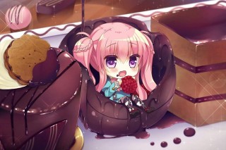 Аниме няшка