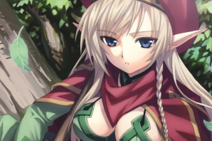 Аниме про эльфов и магию