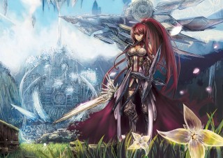 Аниме девушки в доспехах