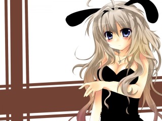 Аниме Зайка девушка