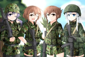 Аниме военные