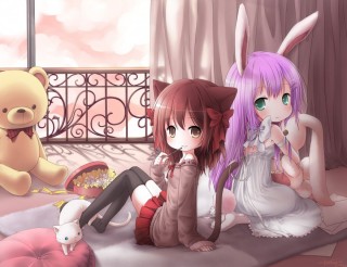 Аниме зайчик
