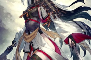 Девушка воин арт