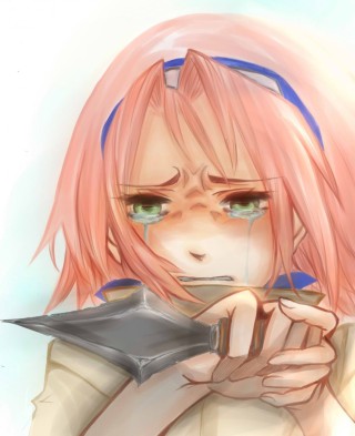 Аниме Наруто слезы