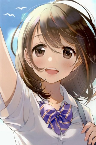 Лицо с улыбкой