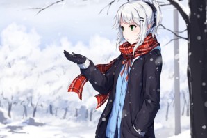 Аниме снег