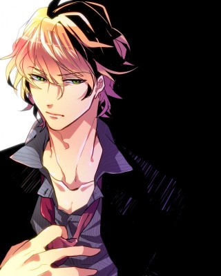 Аниме парень серьезный