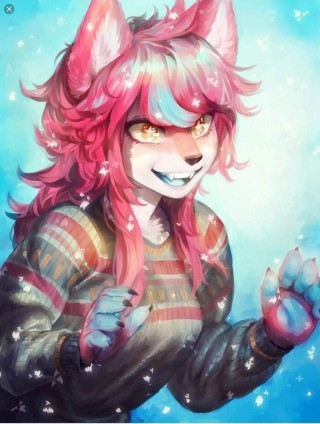 Аниме фурри девушки