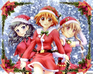 Аниме подруги новый год