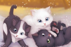 Красивые арты котов