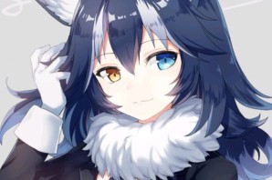 Неко тян волк