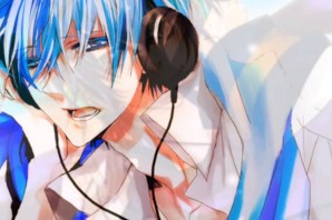 Красивые парни с синими волосами