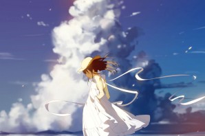 Платье на ветру