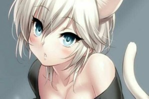 Аниме кошки люди