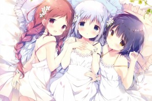 Трио девушек