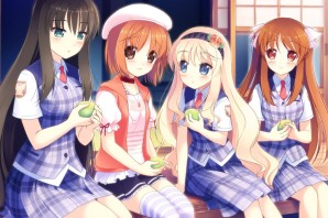 Аниме четыре девочки