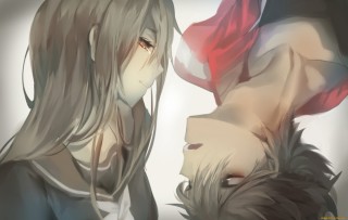 Аниме парни слезы