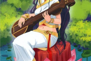 Аниме девушка индеец