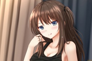 Аниме девушки шатенки