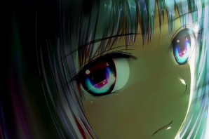 Аниме глаза животных