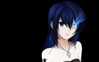 Персонажи на черном фоне