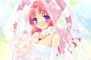 Аниме маленькая девочка с розовыми волосами