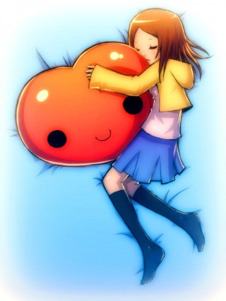 Аниме арт сердечко