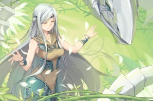 Аниме девушки эльфы с белыми волосами