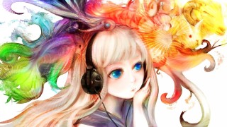 Аниме девочки звери