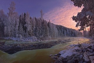 Карелия зима