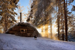 Зимовье в тайге