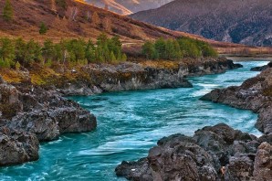 Алтай река Катунь