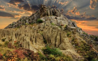 Крым скалы