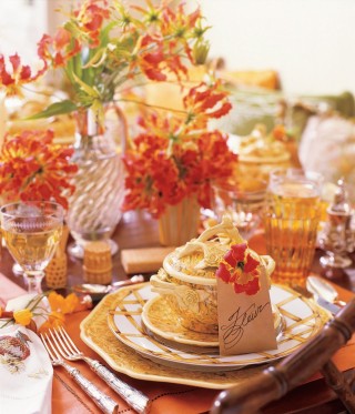 Осенний декор стола